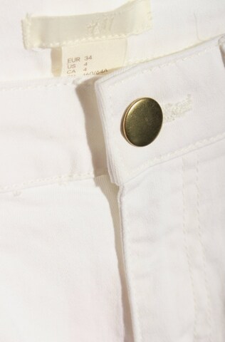 H&M Skinny Jeans 25-26 in Weiß