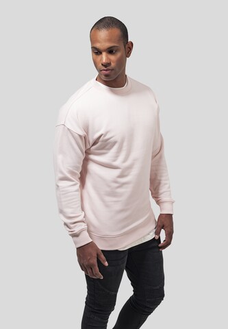 Sweat-shirt Urban Classics en rose : devant