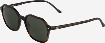 Ray-Ban Sunglasses 'JOHN' in Brown: front