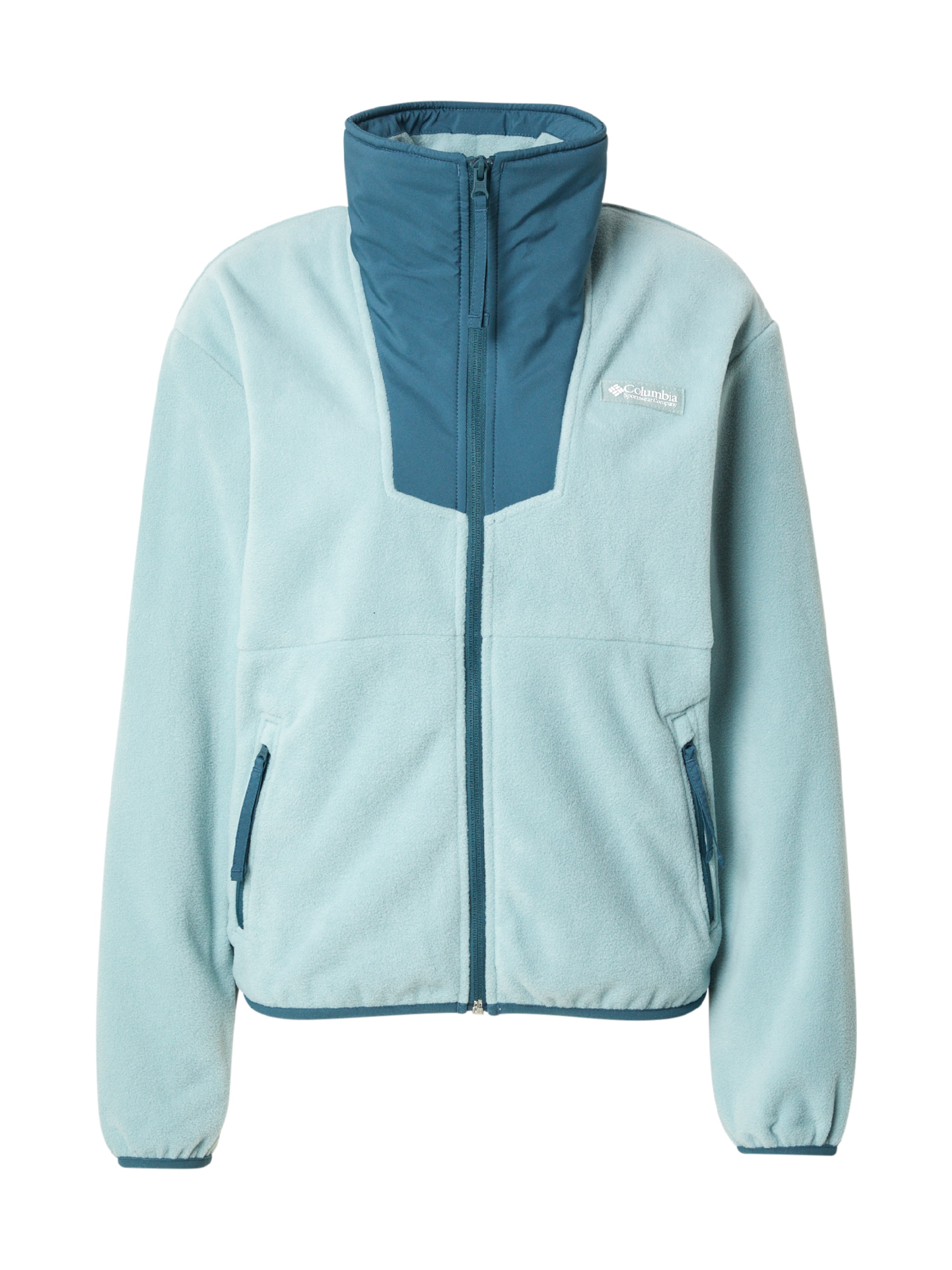 COLUMBIA Λειτουργική ζακέτα φλις 'Sequoia Grove' σε μπλε: μπροστά