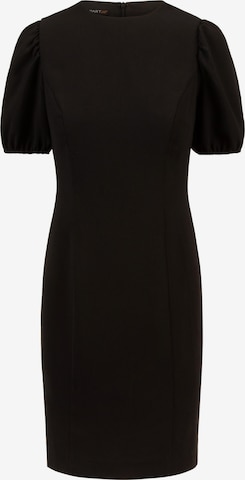 APART Kleid aus einer leicht körnigen Ware in Schwarz: predná strana