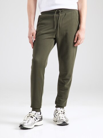 BJÖRN BORG Конический (Tapered) Спортивные штаны 'ESSENTIAL 4' в Зеленый: спереди