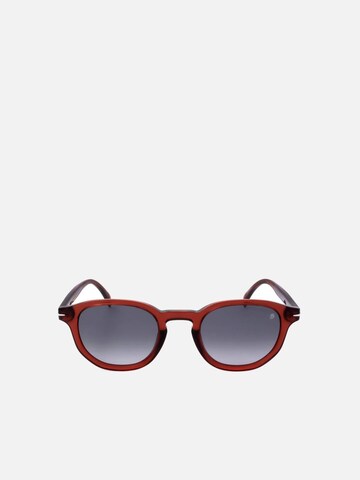 David Beckham - Gafas de sol en rojo: frente