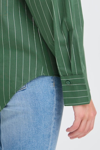 ICHI Blouse in Green