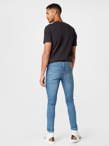 LEVI'S ® Avsmalnet Jeans '512™ Slim Taper Lo Ball' i blå