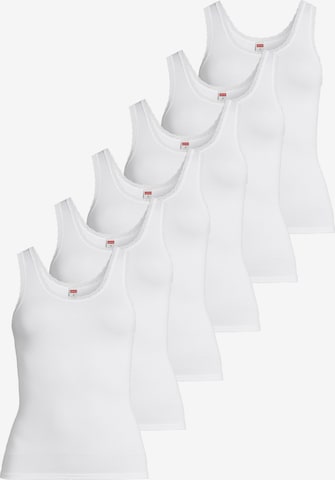 CON-TA Undershirt 'Modal' in White: front