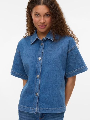 VERO MODA Blouse 'VMTessa' in Blue: front