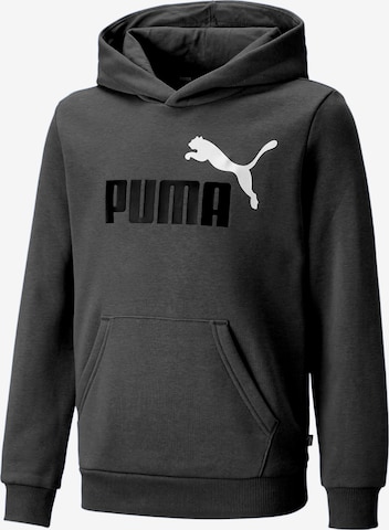 PUMA كنزة رياضية بلون أسود: الأمام