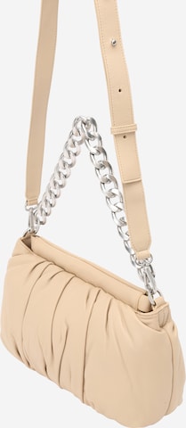 Les Visionnaires - Bolso de hombro en beige: frente