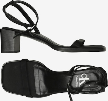 Calvin Klein Pumps 38 in Schwarz: Vorderseite