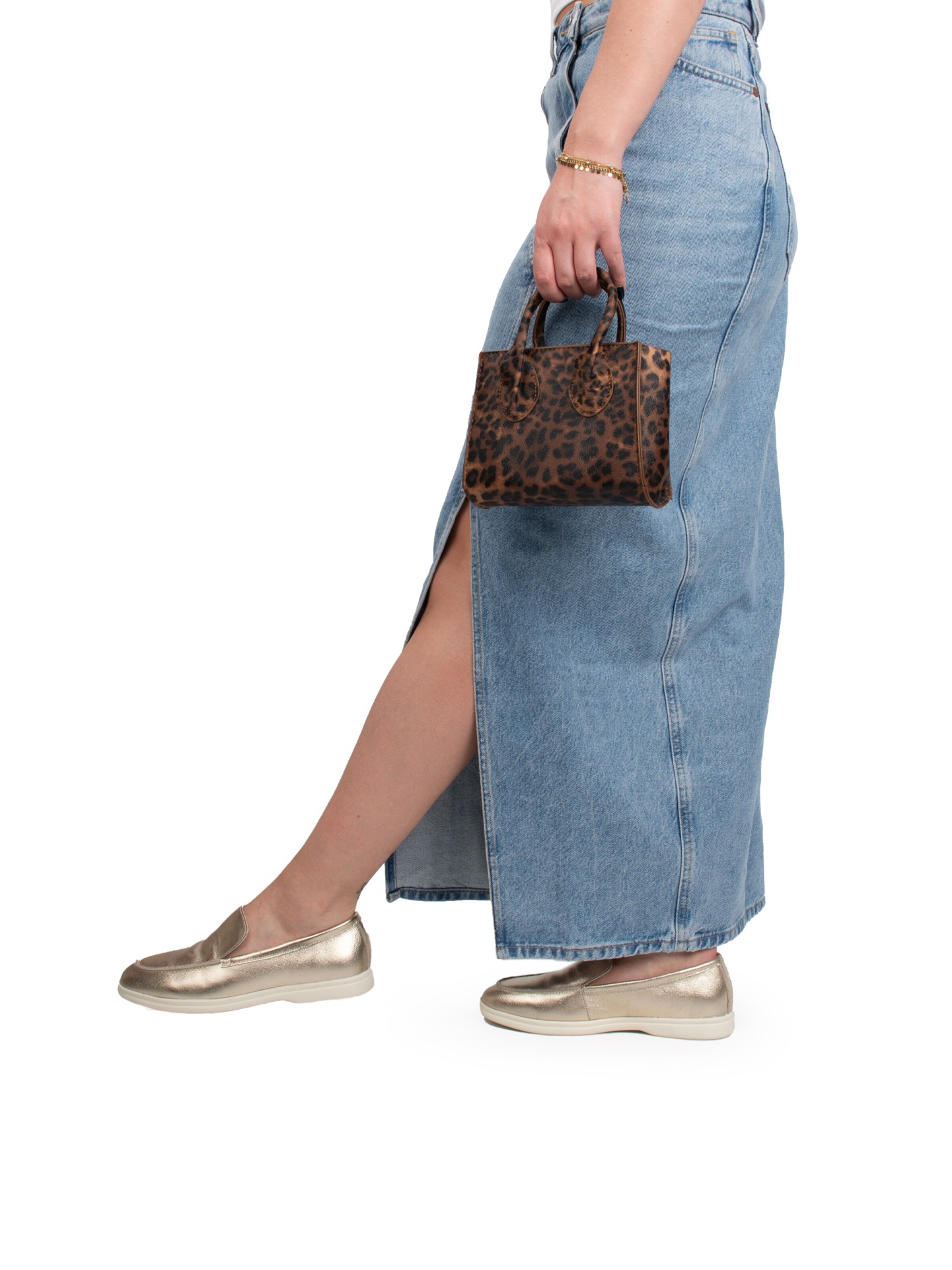 Mocassin 'Ank' PS Poelman en or