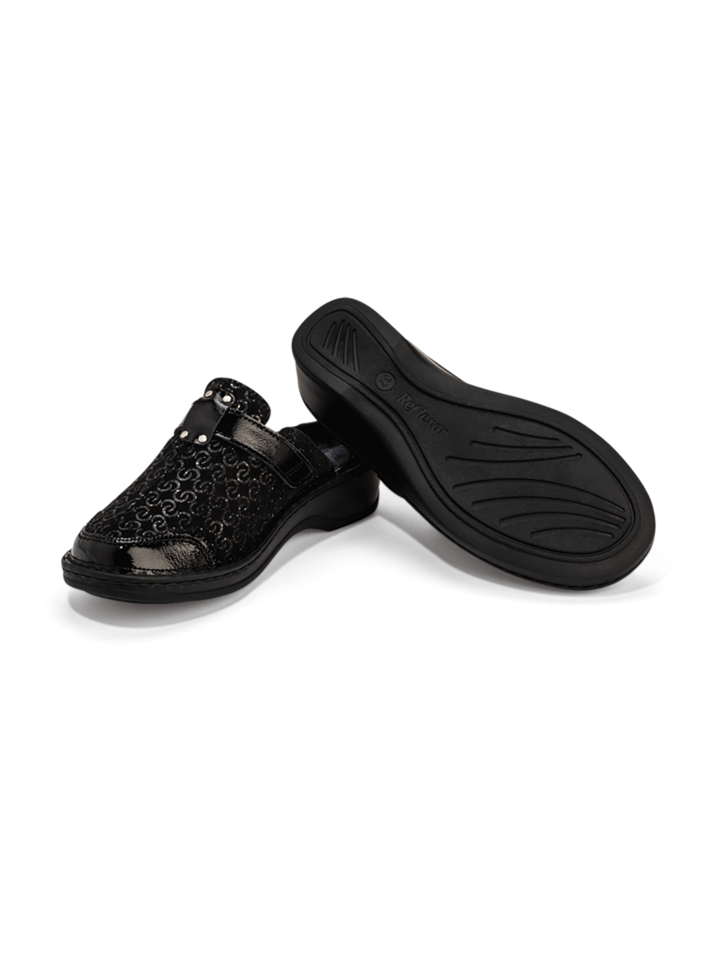 VITAFORM Hausschuh in Schwarz