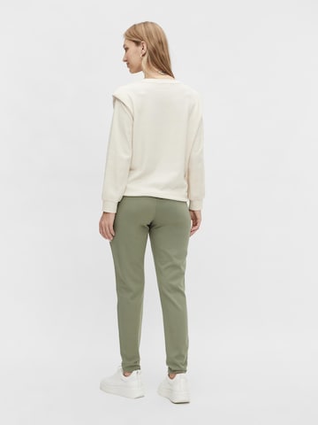 MAMALICIOUS Regular Trousers 'Masmini' in Green