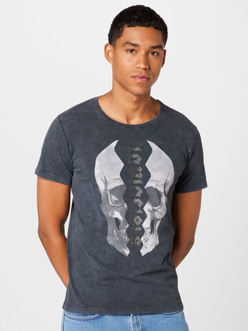 T-Shirt Key Largo en noir : devant