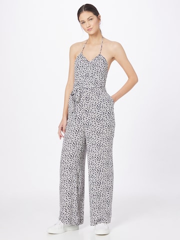 Funky Buddha Jumpsuit in Blue: front