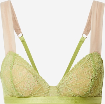 Underprotection Bra in Green: front