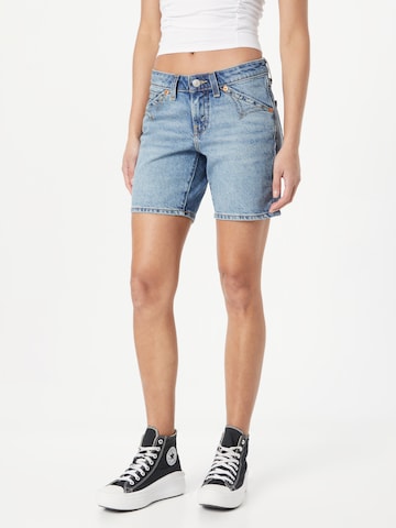 LEVI'S ® Slimfit Jeans 'Noughties Short' i blå: forside