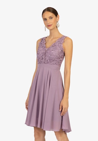 Robe Kraimod en violet : devant