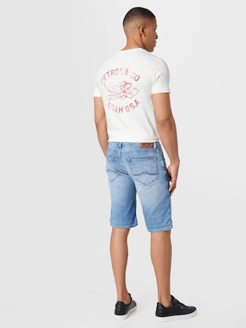 MUSTANG Regular Shorts 'Chicago' in Blau