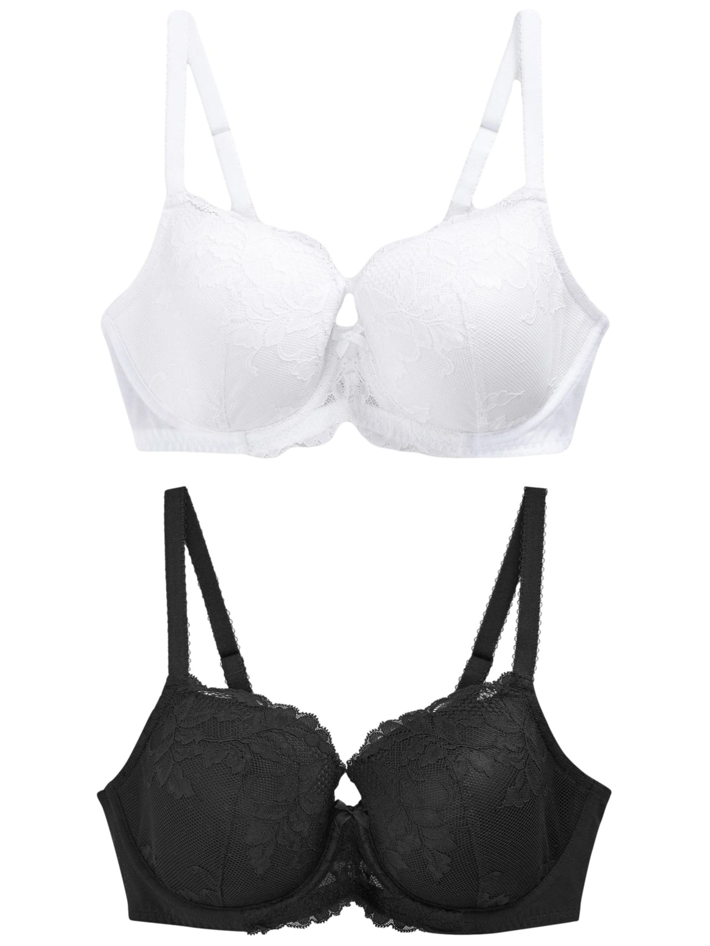 Next T-shirt Bra in Grey: front