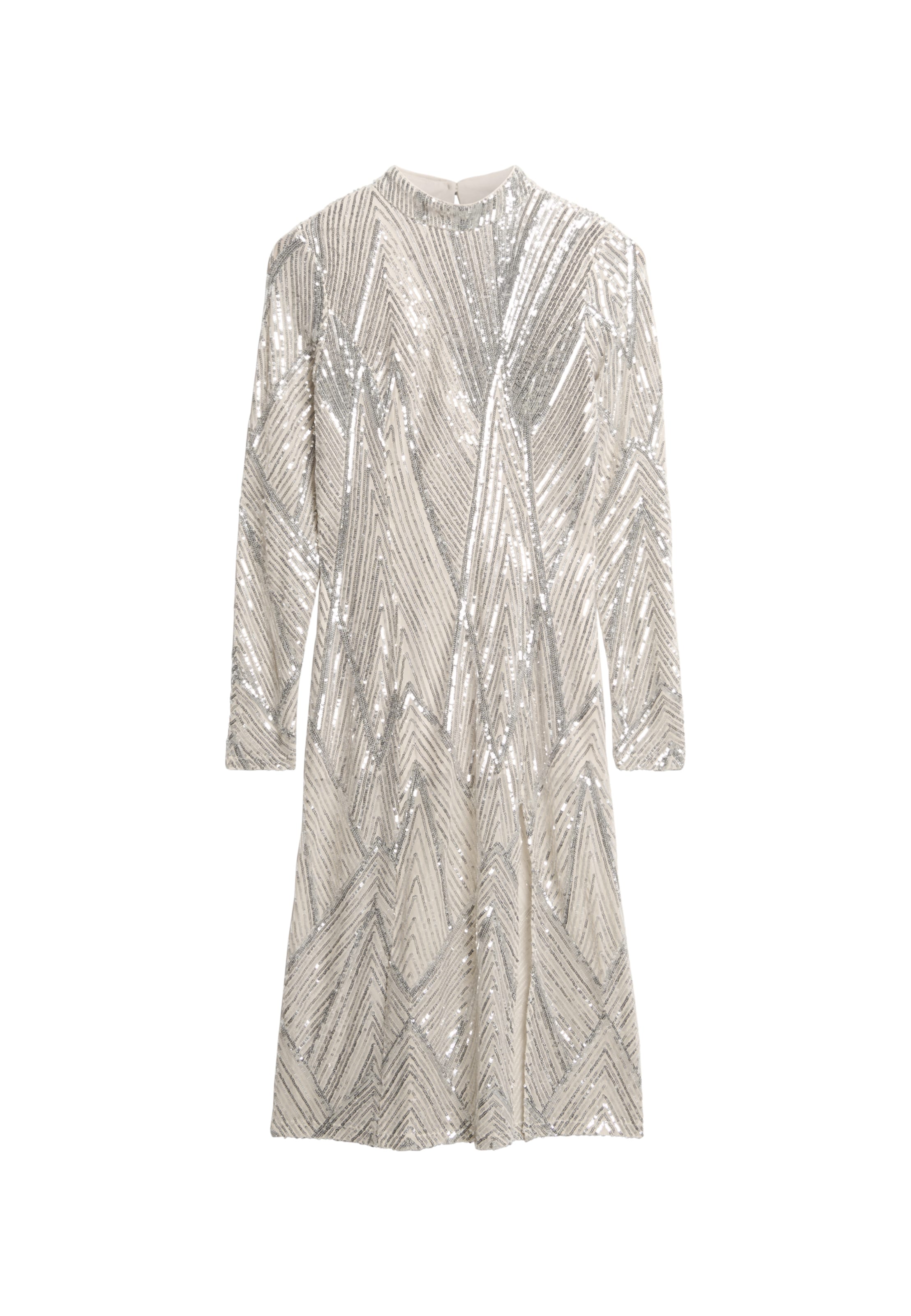 Superdry & Co Kleid in Silber: Vorderseite