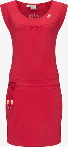 Ragwear Kleid 'Penelope' in Rot: predná strana