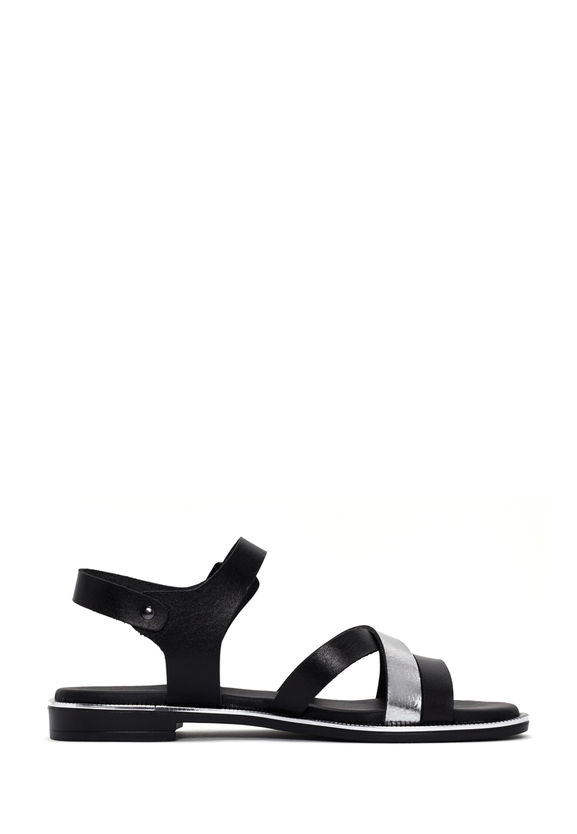 Derimod Sandalen met riem in Zwart