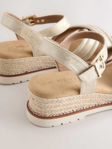 Next Sandal 'Forever Comfort' in Gold