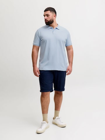 Jack & Jones Plus Poloshirt in Blau