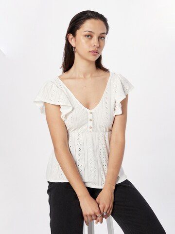 Springfield Shirt in Weiß: Vorderseite