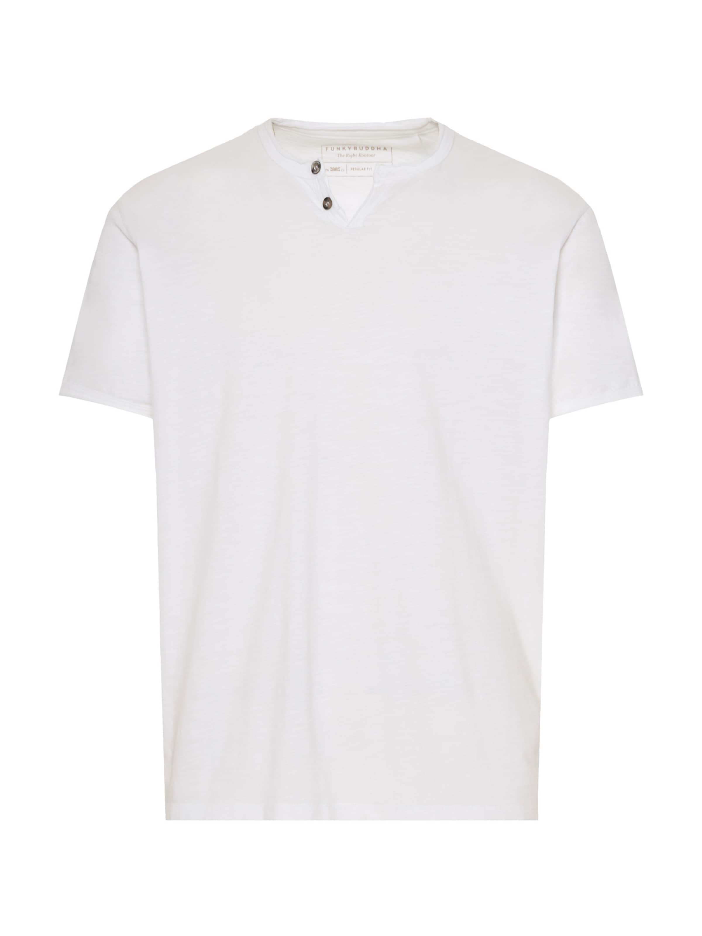 Funky Buddha Póló - fehér: elől