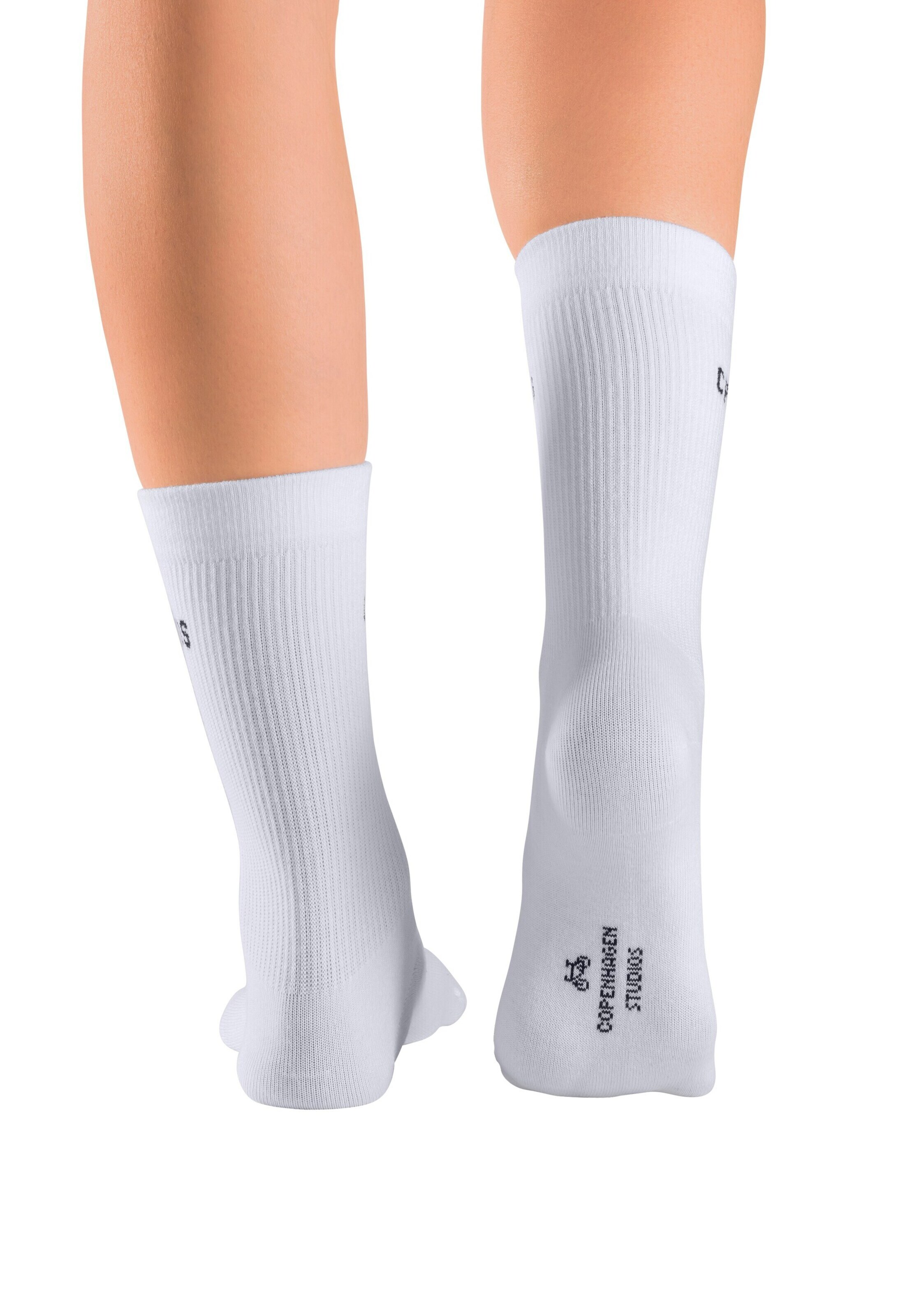 Copenhagen Studios Αθλητικές κάλτσες σε λευκό