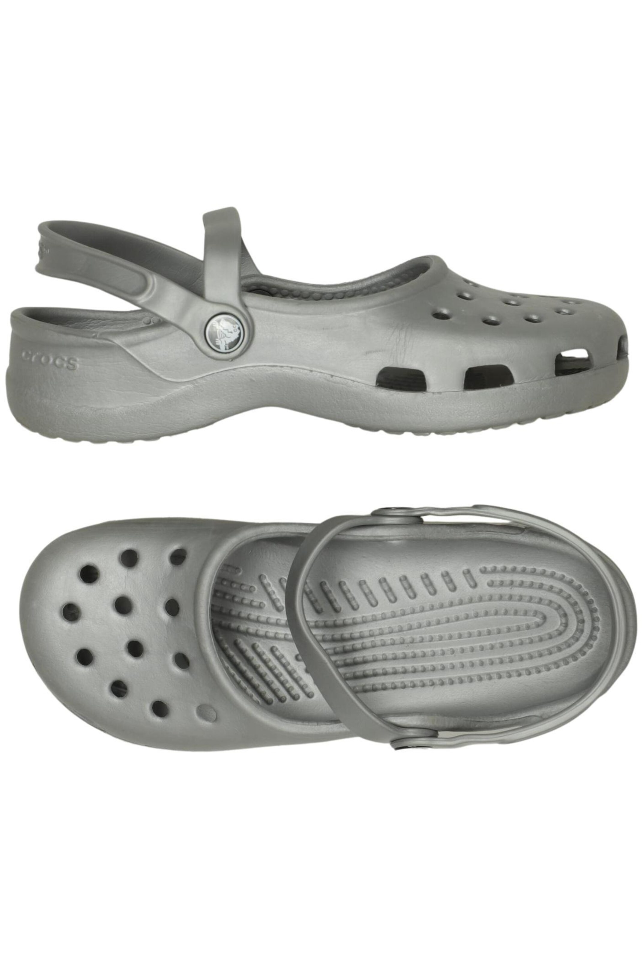 Crocs Sandals & High-Heeled Sandals in 38 in Grey: front