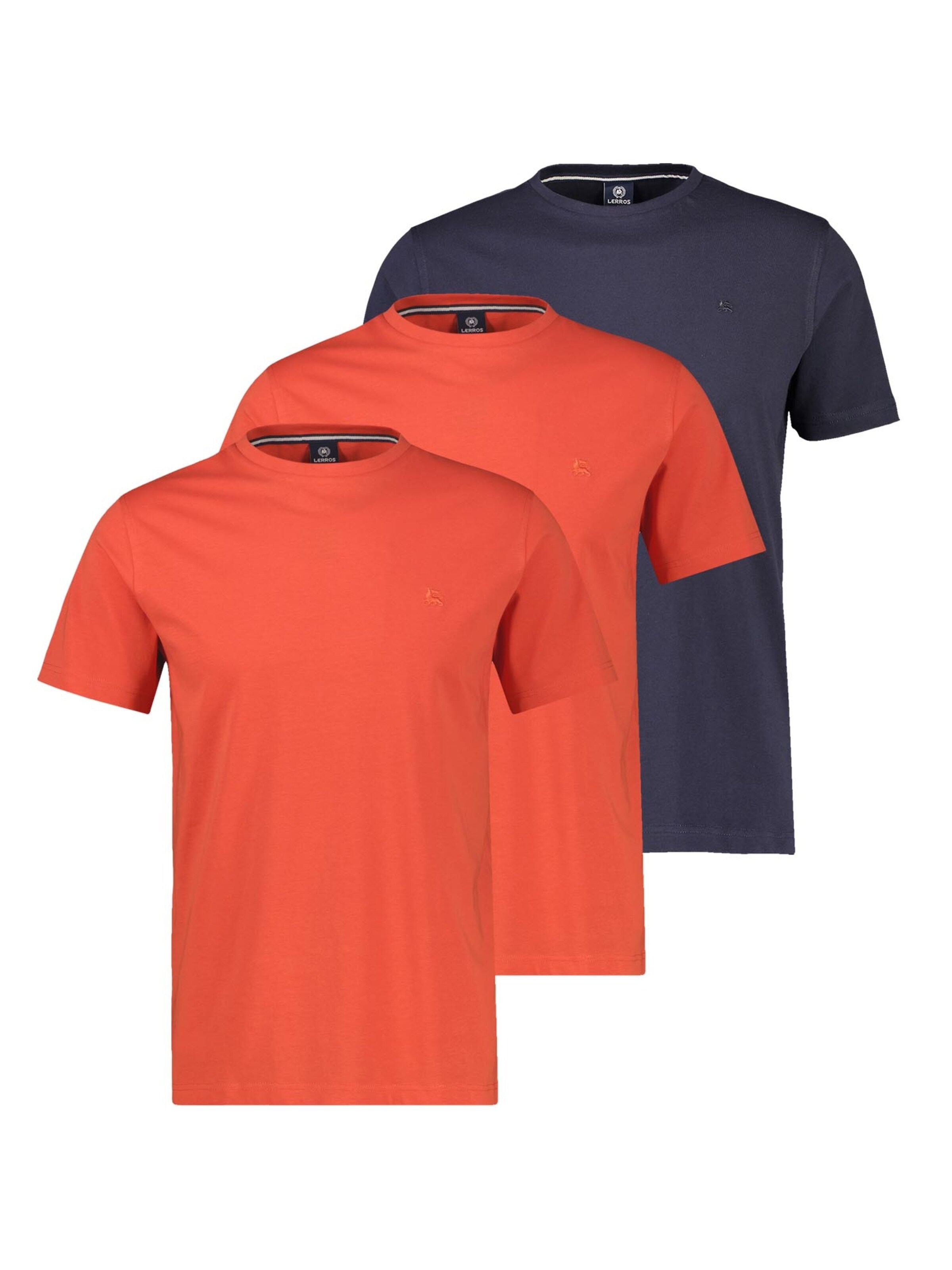 LERROS Shirt 'Basic'‌‌ in Blau: Vorderseite