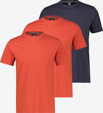 LERROS Shirt 'Basic' in Blau: Vorderseite