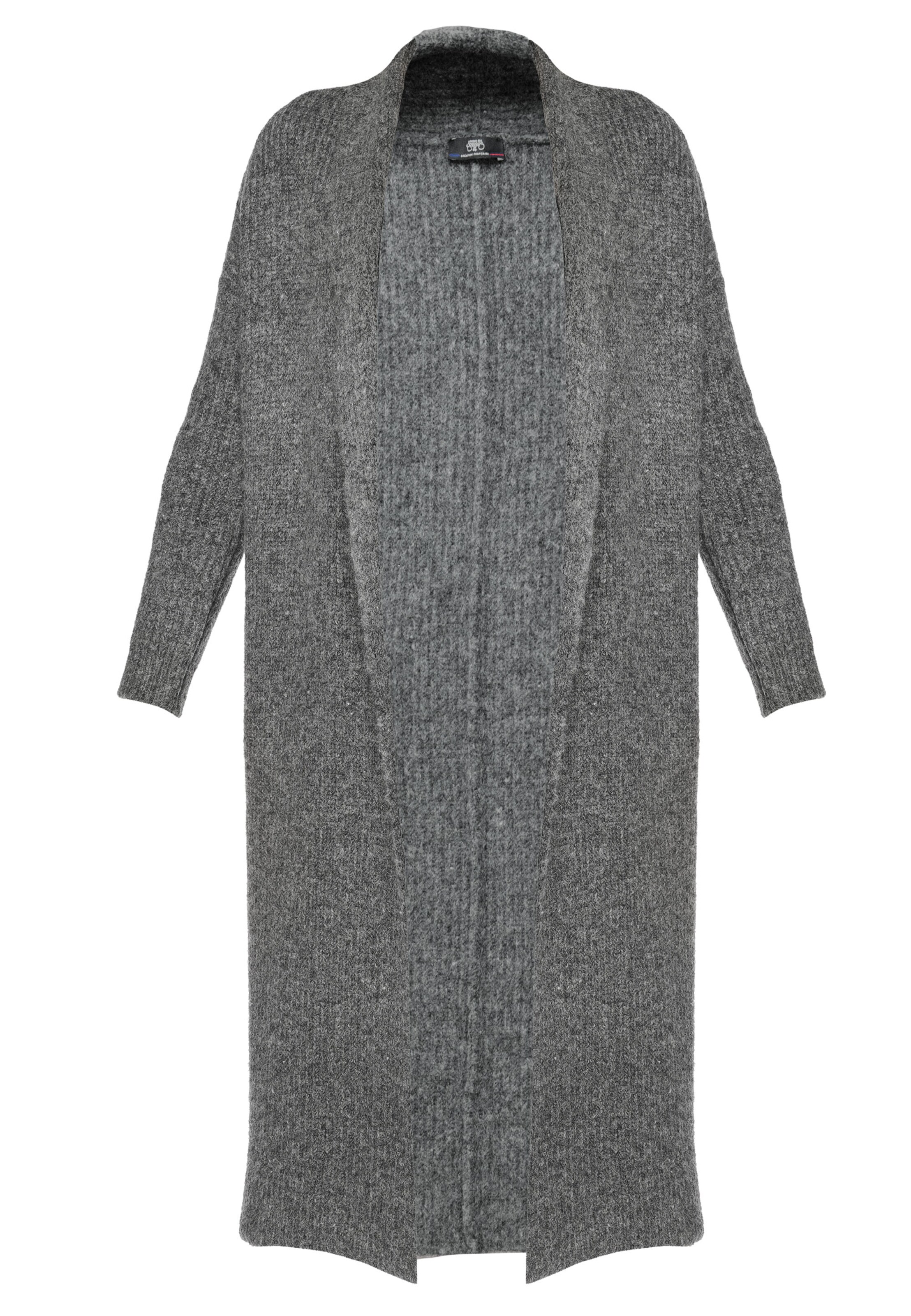 Frauen Pullover & Strick Le Temps Des Cerises Cardigan 'MATER' in Dunkelgrau - DE45305 Frauen Pullover & Strick Le Temps Des Cerises Cardigan 'MATER' in Dunkelgrau - DE45305
