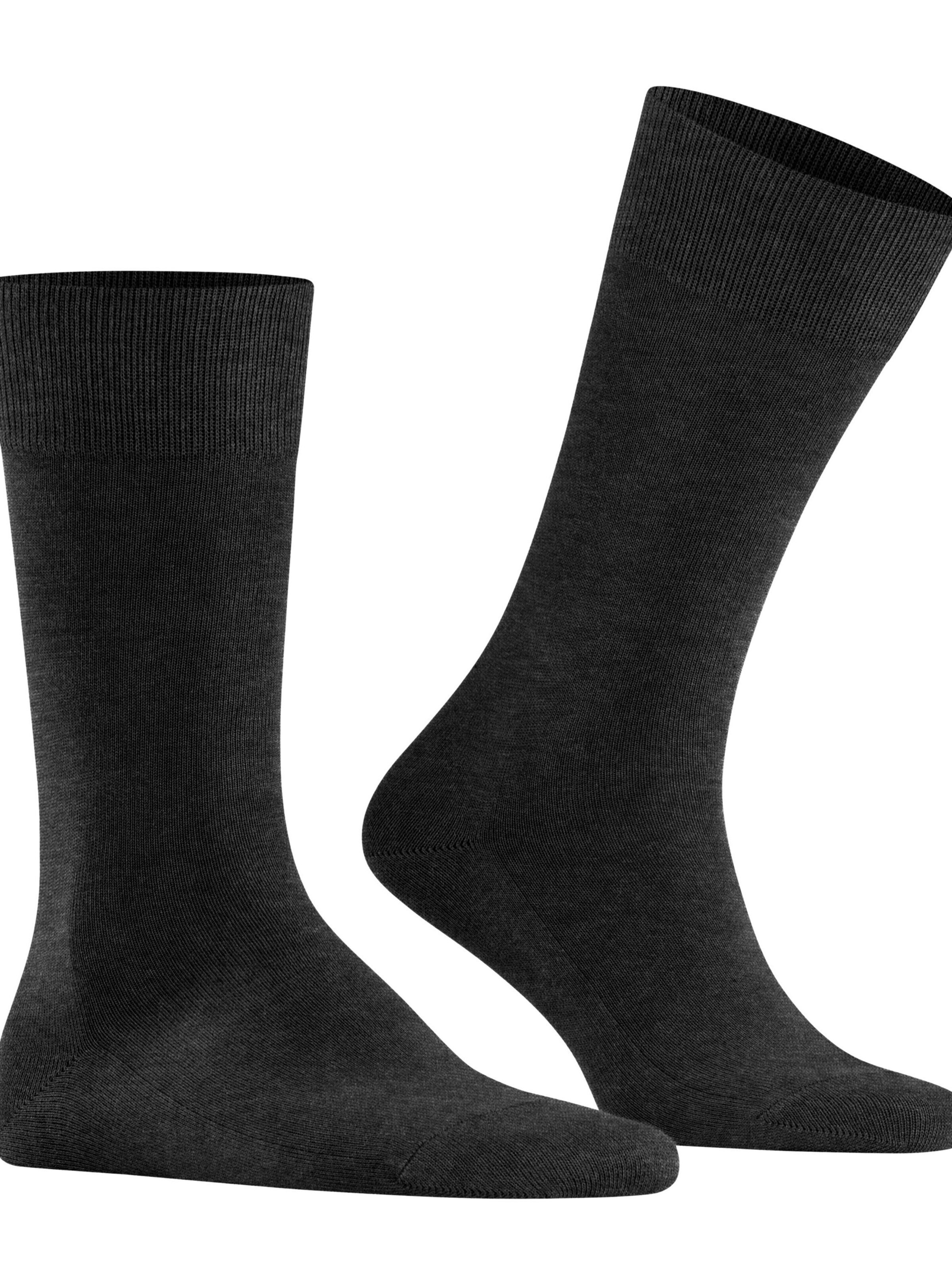 FALKE Socks 'Family' in Grey: front