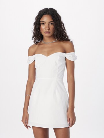 Robe GLAMOROUS en blanc : devant