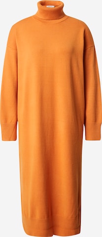 Robes en maille 'Odanna' MSCH COPENHAGEN en orange : devant