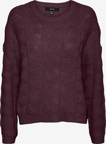 VERO MODA Sweater 'Stinna' in Purple: front