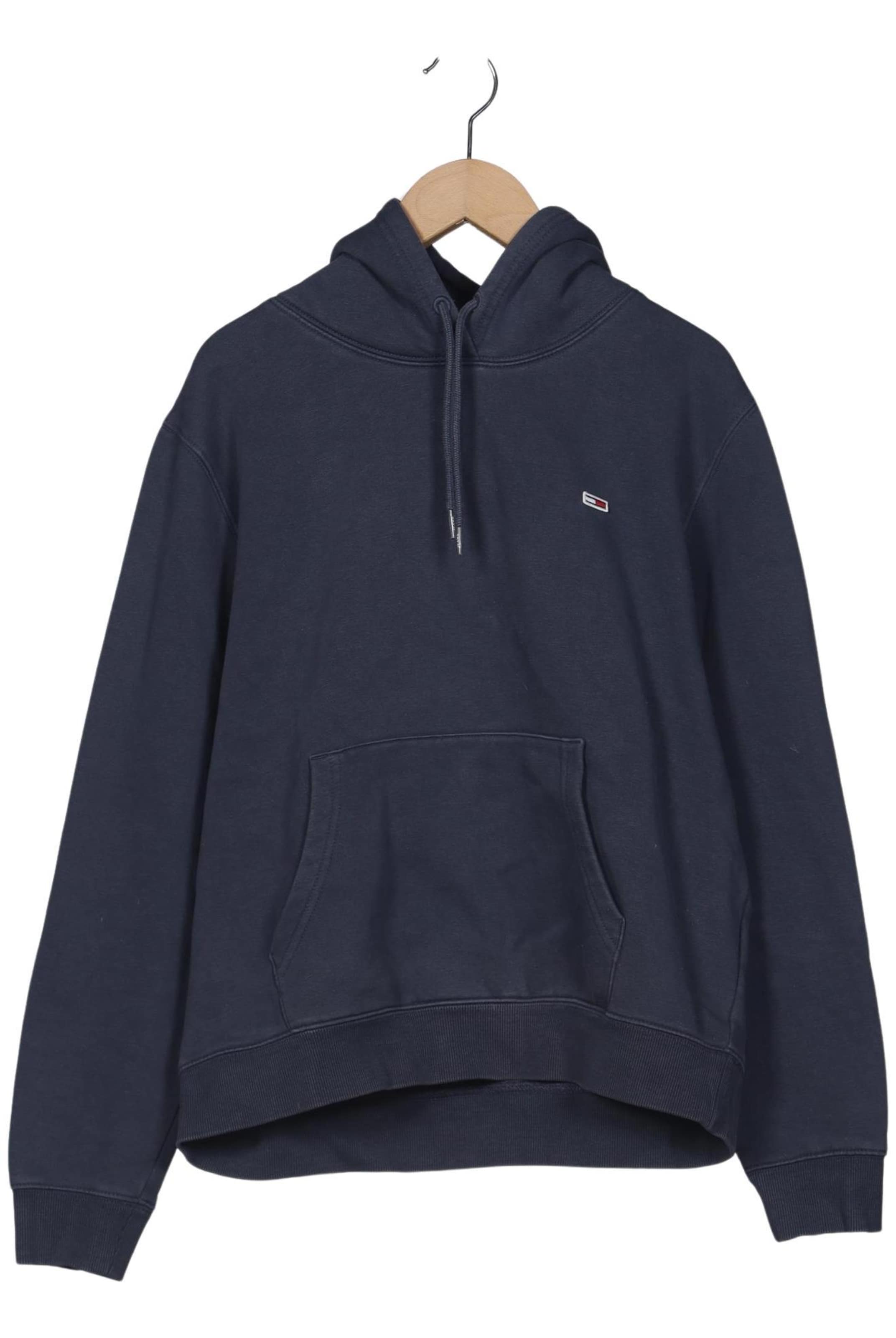 Tommy Jeans Sweatshirt & Zip-Up Hoodie in L in Blue: front