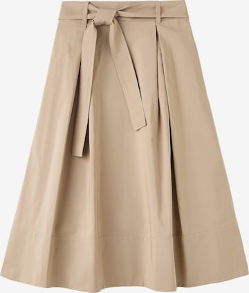 Jupe adl en beige : devant