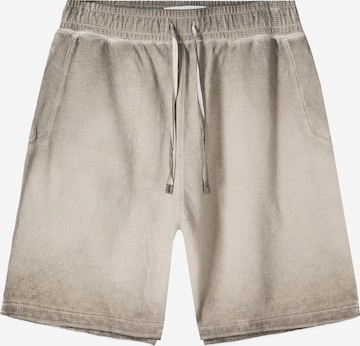 Bershka Spodnie w kolorze szary: przód