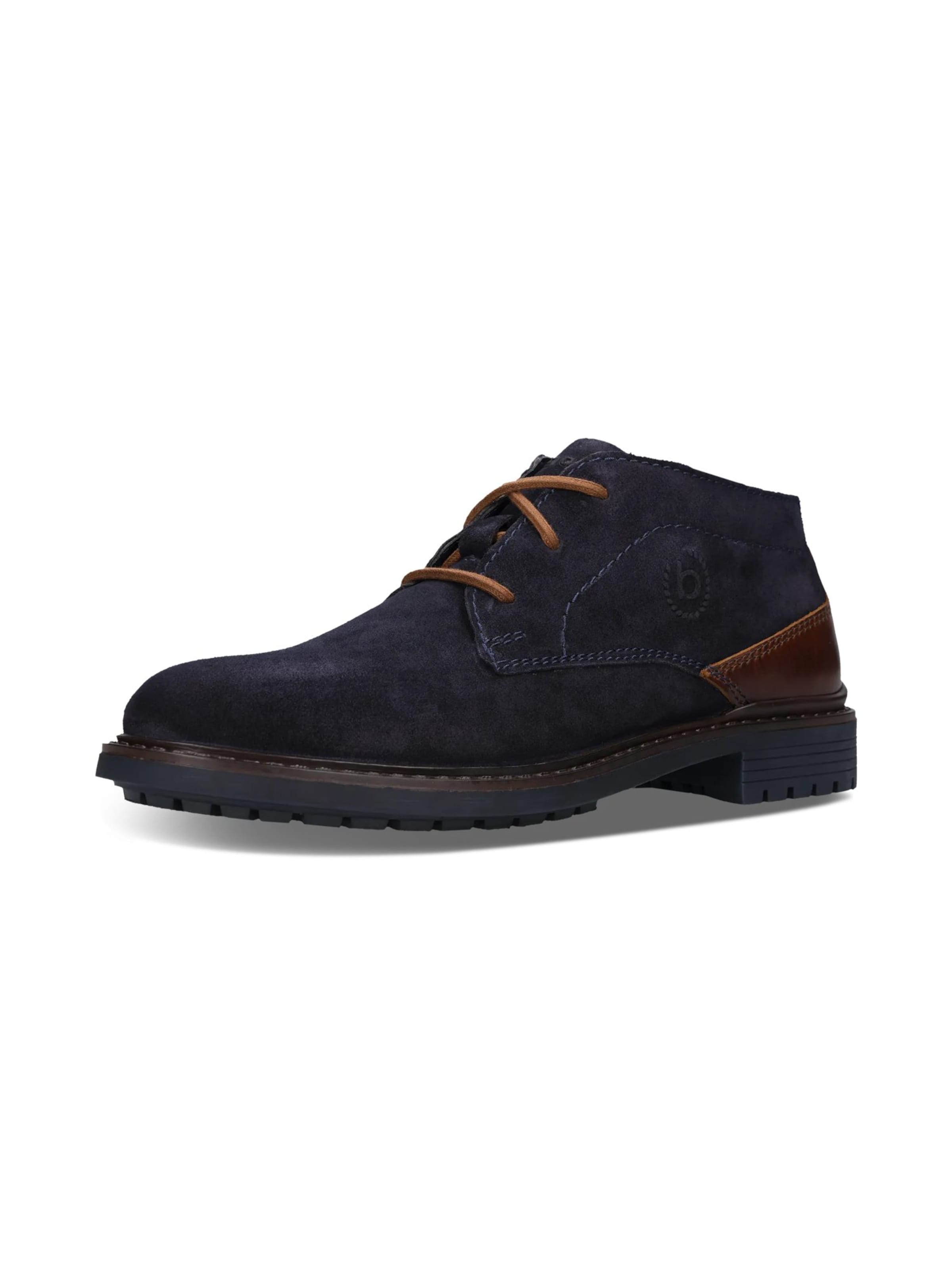 bugatti Chukka Boots in Blauw: voorkant