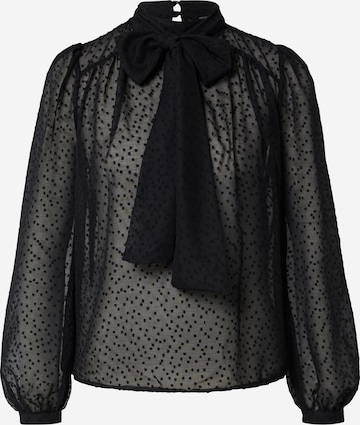 Camicia da donna 'Reign' di NEW LOOK in nero: frontale