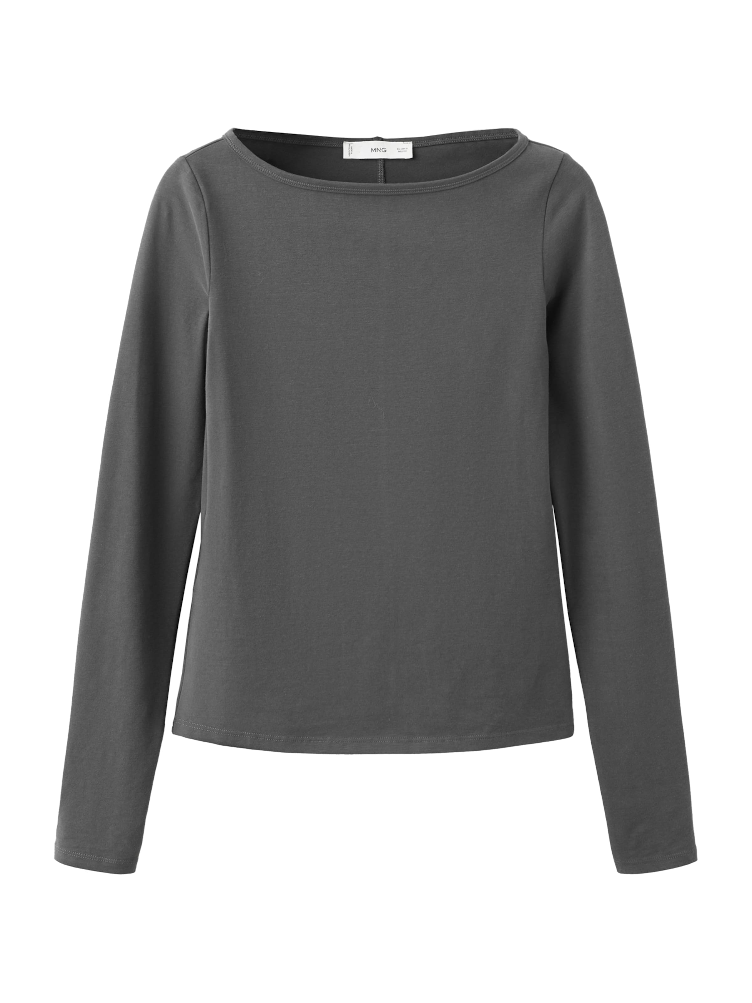 MANGO Shirt 'MURMA' in Grey: front