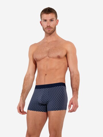 HOM Boxer shorts ' John #2 ' in Blue: front