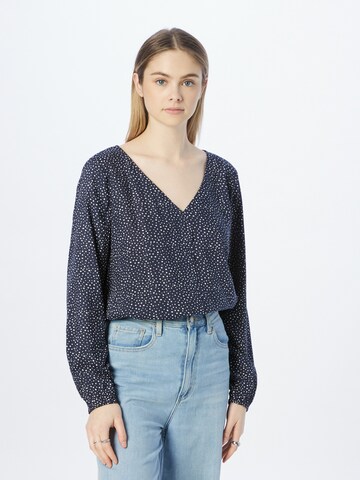 ESPRIT Blouse in Blauw: voorkant