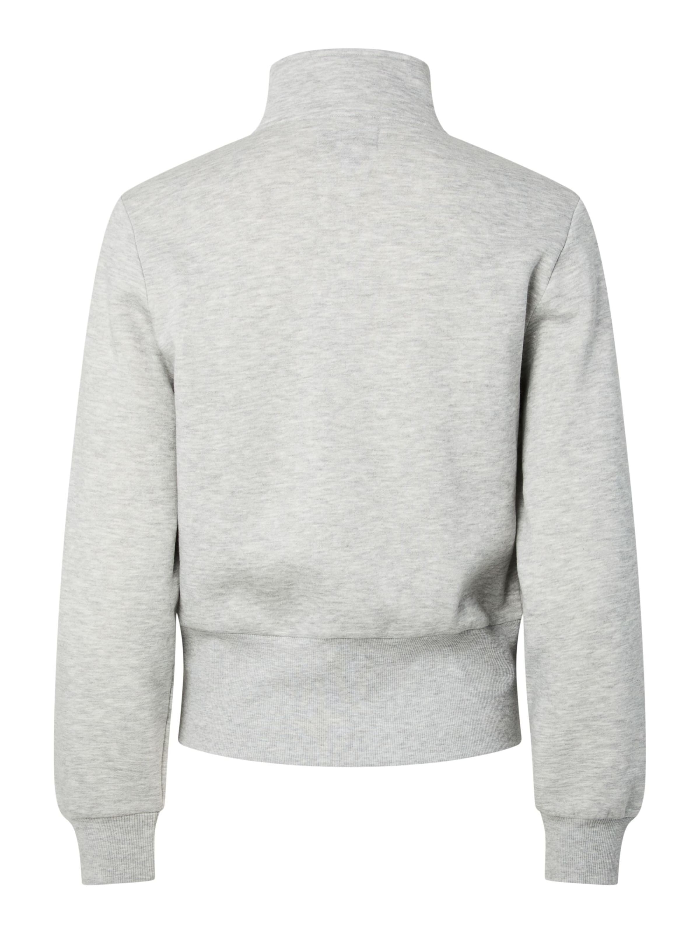 PIECES Sweatshirt in Grau