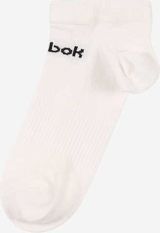 Chaussettes de sport Reebok en blanc